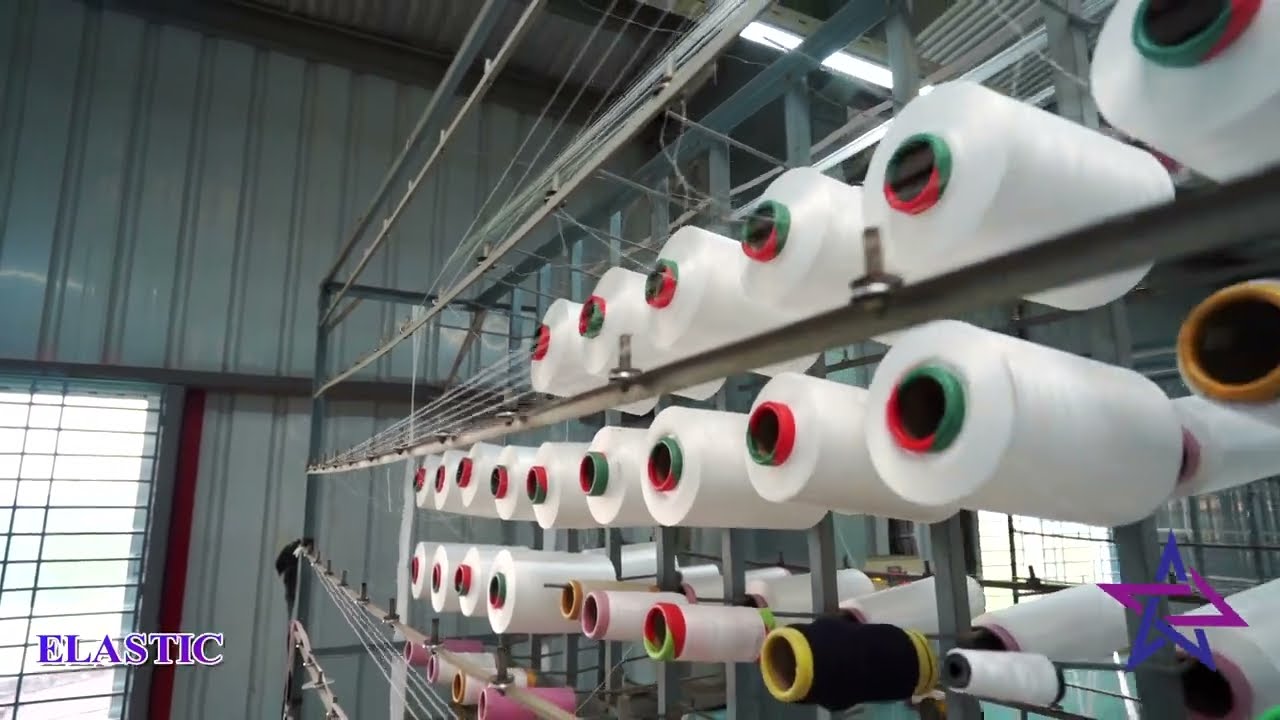Elastic Manufacturing Process | An-Noor Trims Industries