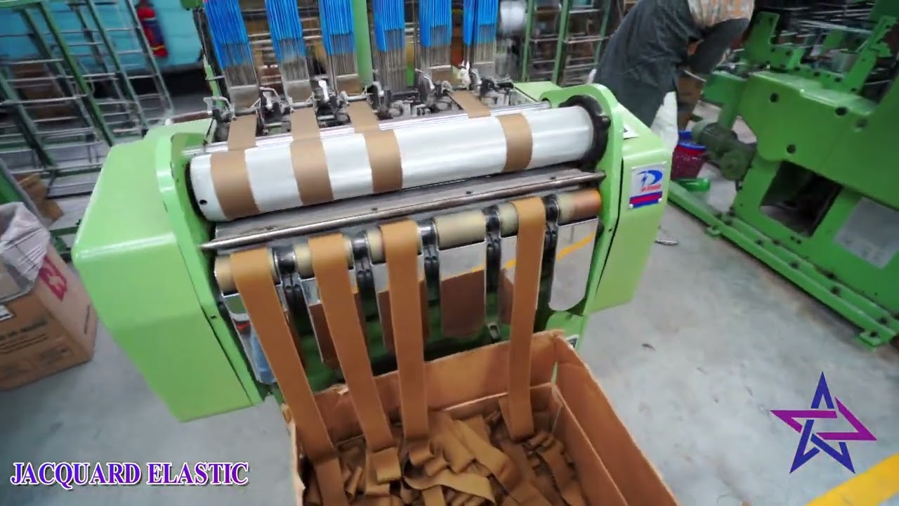 Jacquard Elastic Manufacturing Process| An-Noor Trims Industries